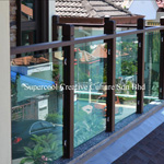 tempered glass railing Malaysia